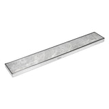 Tile-Insert Shower Drain Channel (5 Inches)