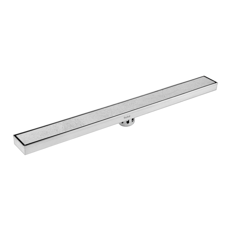Tile-Insert Shower Drain Channel (3 Inches)