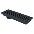 Vertical Shower Drain Channel (12 x 5 Inches) Black PVD Coated