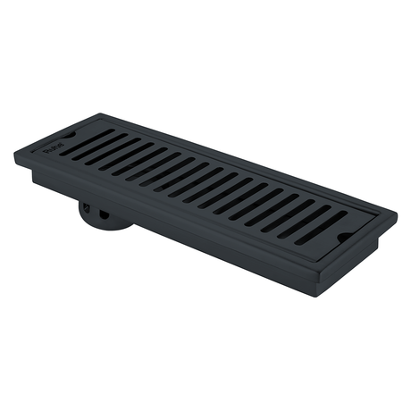 Vertical Shower Drain Channel (12 x 5 Inches) Black PVD Coated