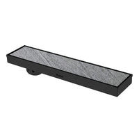 Marble-Insert 304-Grade Shower Drain Channel (4 Inches)