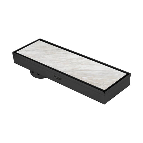 Tile-Insert Shower Drain Channel (4 Inches)