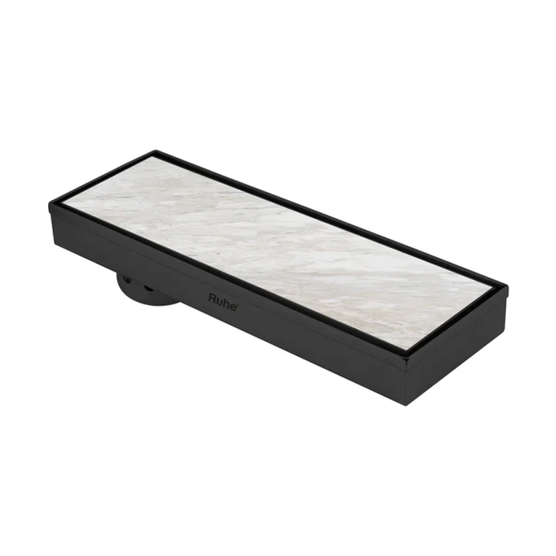 Tile-Insert Shower Drain Channel (4 Inches)