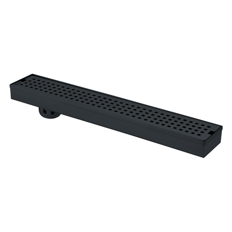 Palo Shower Drain Channel (40 x 3 Inches) Black PVD Coated