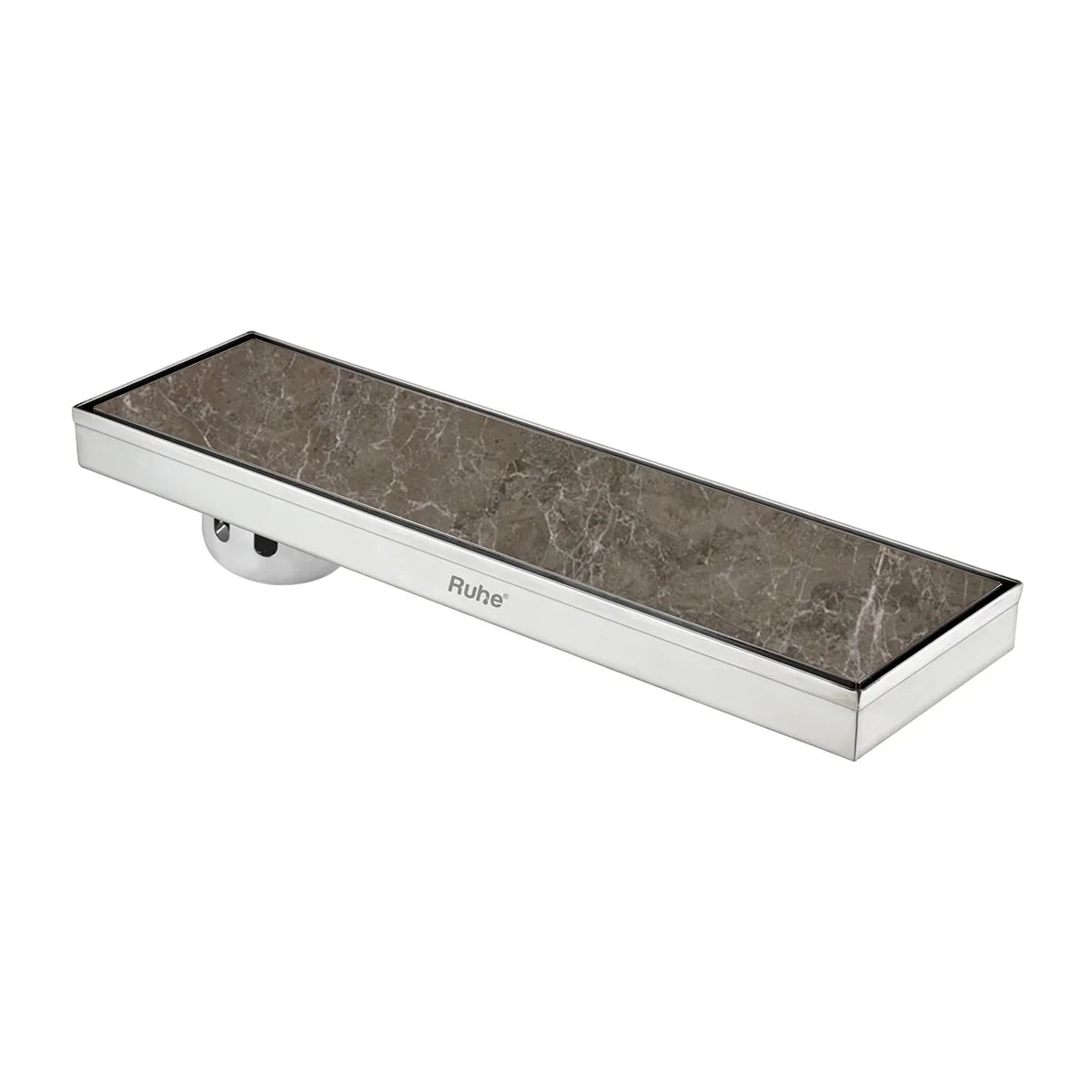 Marble-Insert Shower Drain Channel 5 inches