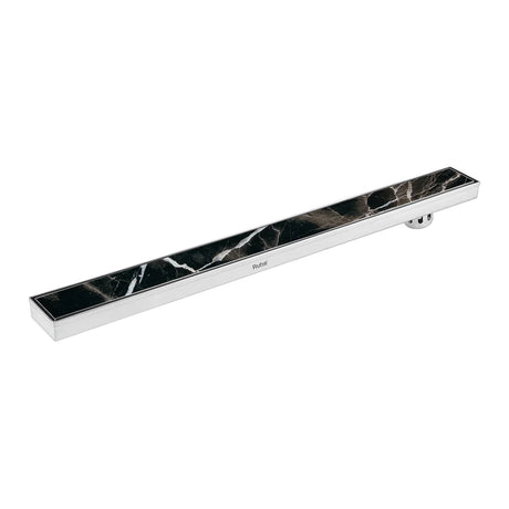 Marble-Insert Shower Drain Channel (3 Inches)