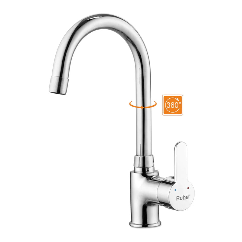Pavo Single Lever Deck-mount Kitchen Sink Mixer Tap with Swivel Spout