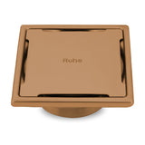 Diamond Square Flat Cut Floor Drain