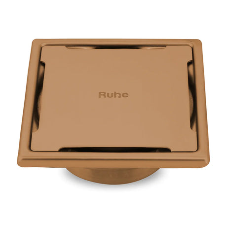 Diamond Square Flat Cut Floor Drain