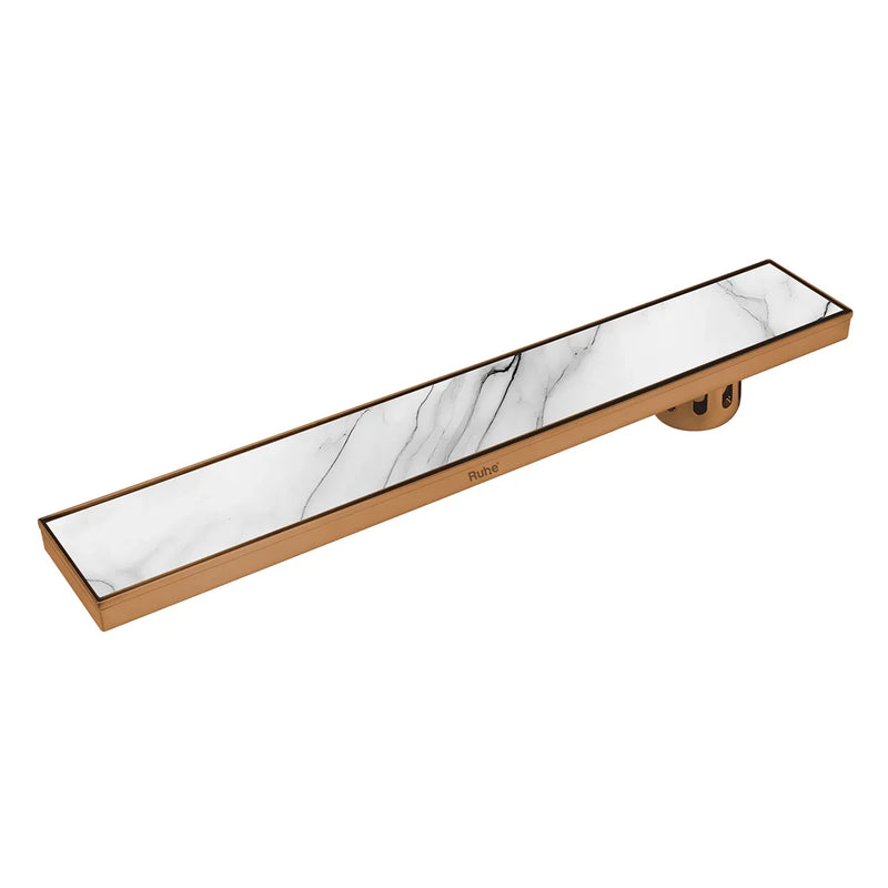 Tile-Insert Shower Drain Channel Coloured (5 Inches)