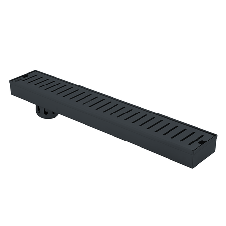 Vertical Shower Drain Channel (40 x 3 Inches) Black PVD Coated