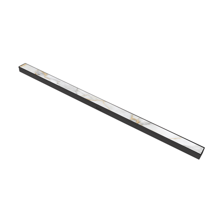 Marble-Insert Shower Drain Channel (2 Inches)