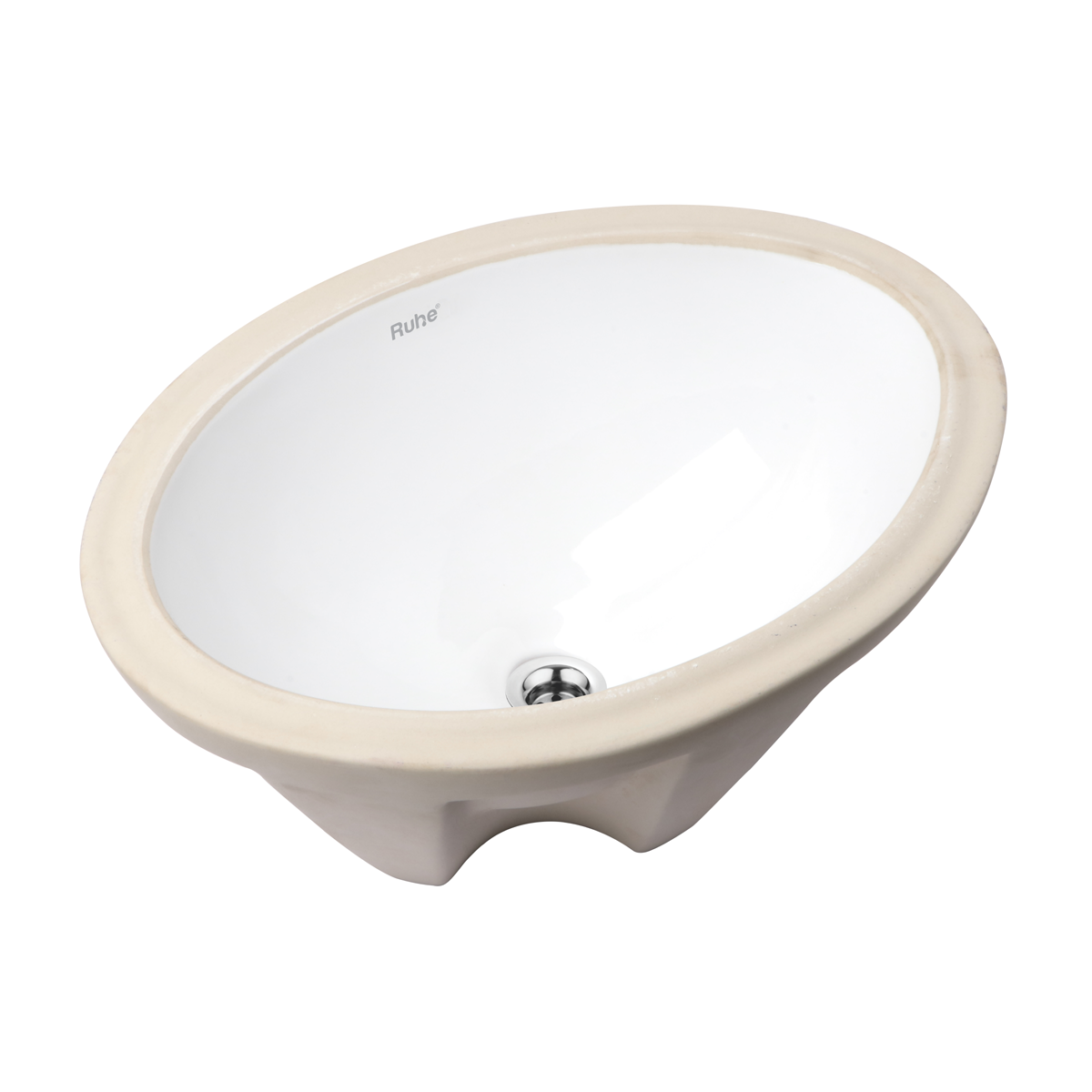 Simple Counter Wash Basin (White) - by Ruhe®