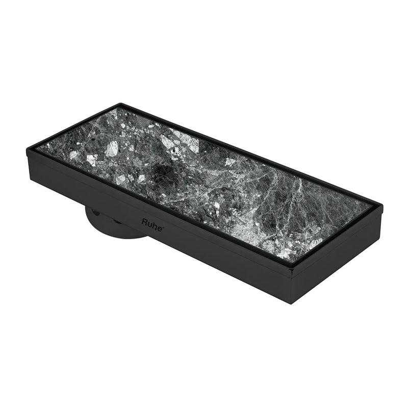 Marble-Insert Shower Drain Channel Coloured (5 inches)