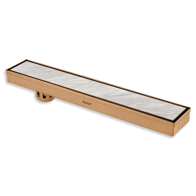 Tile-Insert Shower Drain Channel Coloured (3 Inches)
