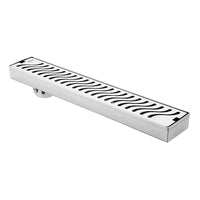 Wave 304-Grade Shower Drain Channel (3 Inches)