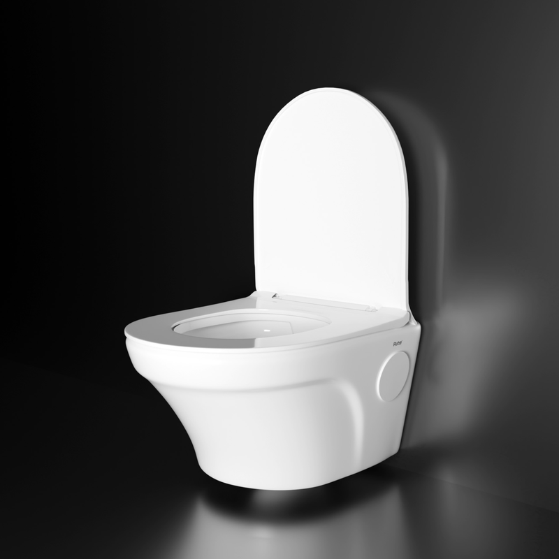 Rossa Wall-Hung Western Commode