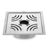 Emerald Square Flat Cut Floor Drain