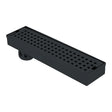 Palo Shower Drain Channel (24 x 3 Inches) Black PVD Coated