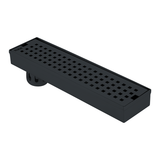 Palo Shower Drain Channel (24 x 3 Inches) Black PVD Coated