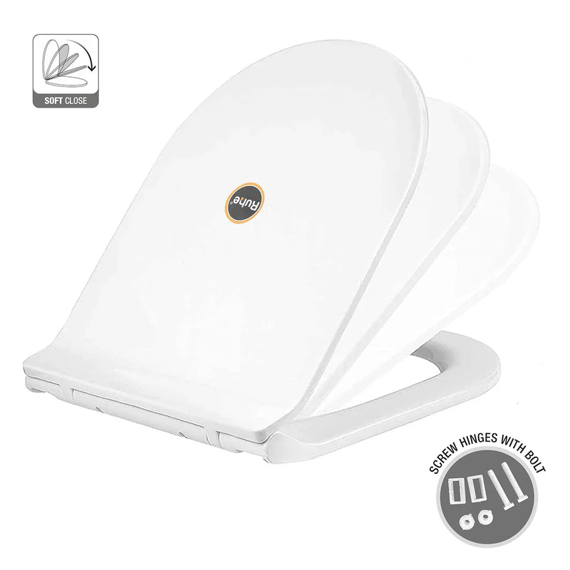 Round Toilet Seat Cover (Soft Close)