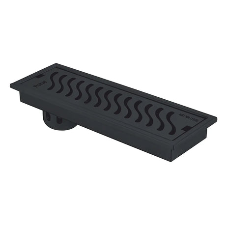 Wave Shower Drain Channel (4 Inches)