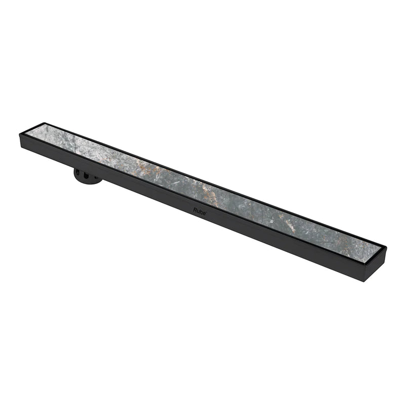 Tile-Insert Shower Drain Channel Coloured (3 Inches)
