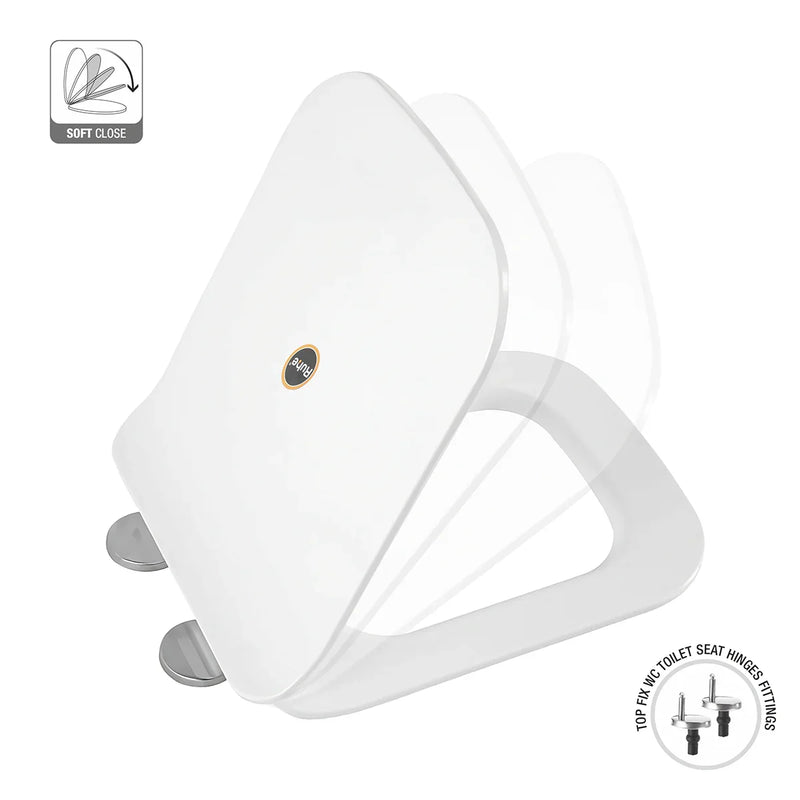 UF Square Toilet Seat Cover (Soft Close)
