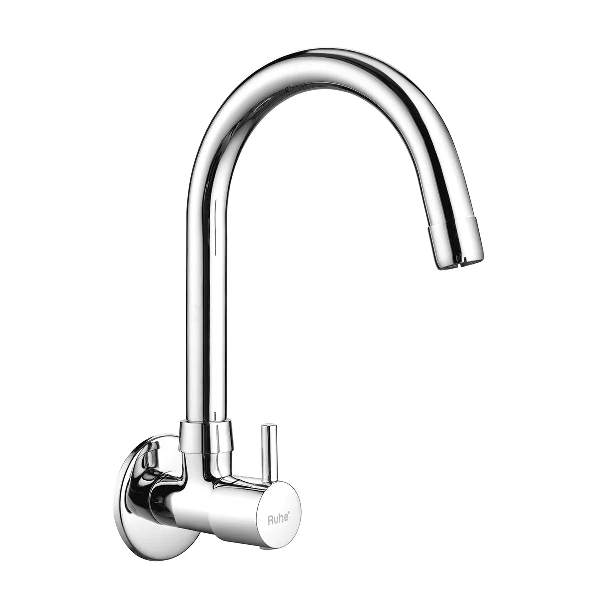 Kara Wall Mount Kitchen Sink Tap with Swivel Spout