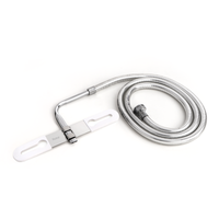 304-Grade Toilet Seat Jet Spray with Flat Nozzle & 1 Meter Tube