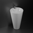 Verona Full Pedestal Wash Basin