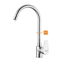 Elixir Brass Table-Mount Single Lever Kitchen Sink Mixer Tap with Swivel Spout