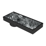 Marble-Insert Shower Drain Channel 5 inches