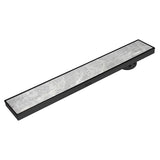 Tile-Insert Shower Drain Channel (4 Inches)