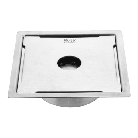 Diamond Square Flat Cut Floor Drain
