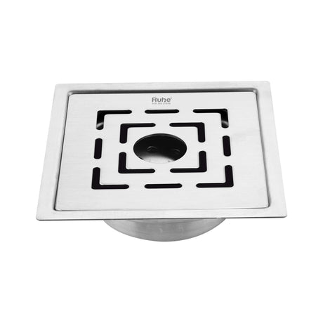 Sapphire Square Flat Cut Floor Drain