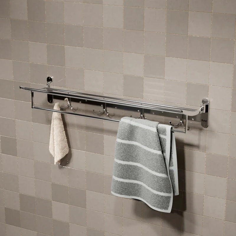 Round Foldable Towel Rack (24 Inches)