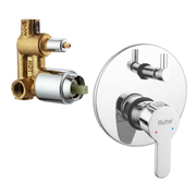Pavo Single Lever 2-inlet Diverter (Complete Set) comparison with wall mixer