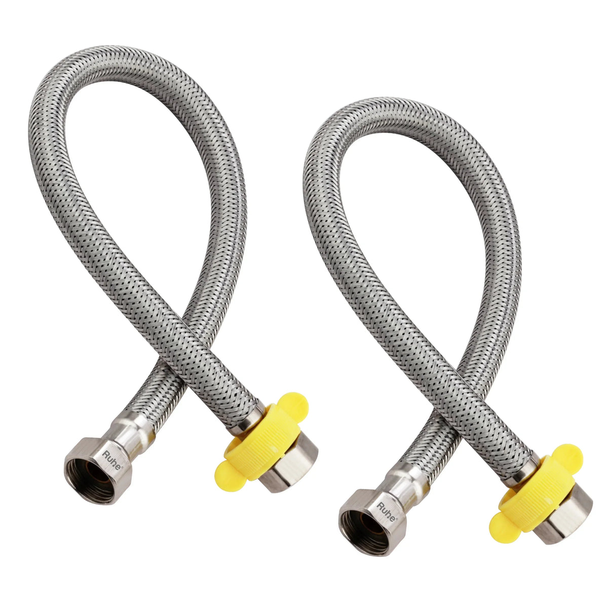 304-Grade Stainless Steel Geyser Connection Pipe (Pack of 2)