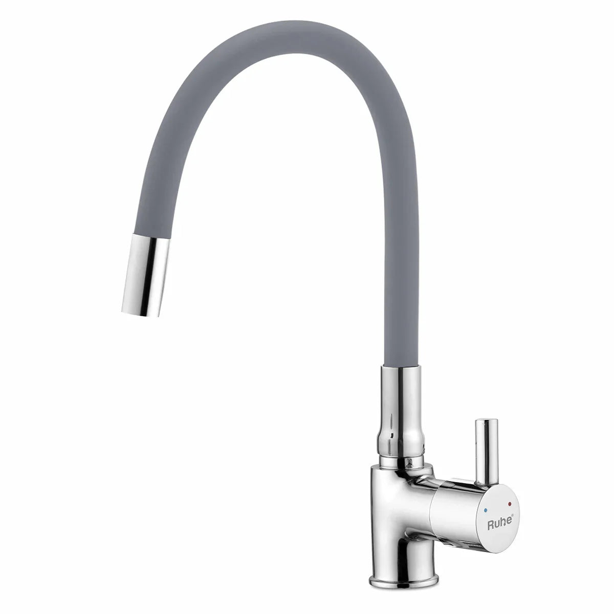 Kara Single Lever Deck-mount Kitchen Sink Mixer Tap with Coloured Silicone Spout