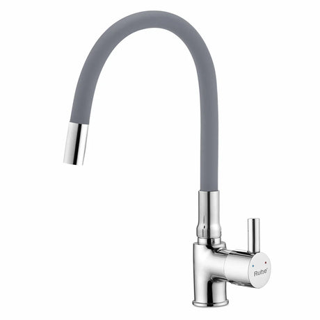 Kara Single Lever Deck-mount Kitchen Sink Mixer Tap with Coloured Silicone Spout