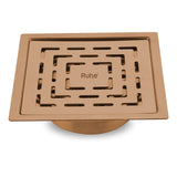 Sapphire Square Flat Cut Floor Drain