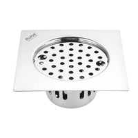 Air 304-Grade Square Floor Drain with Lock & Cockroach Trap – Mirror Steel