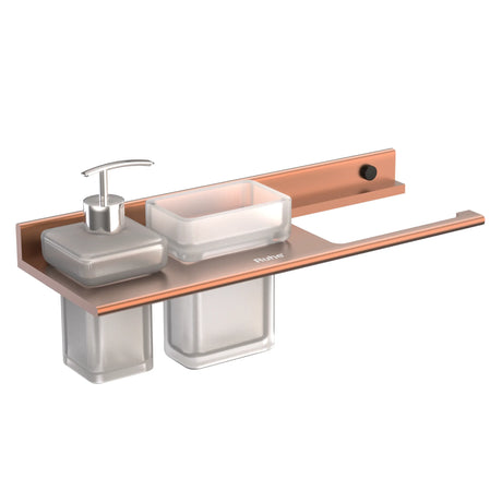 Ember Towel Ring with Tumbler Holder & Soap Dispenser