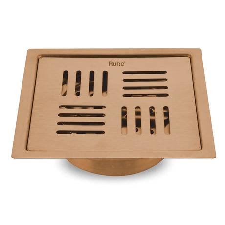 Ruby Square Flat Cut Floor Drain