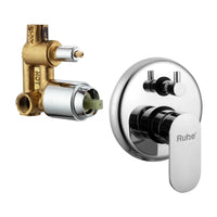 Demure Brass Single Lever 2-Inlet Diverter Full Set