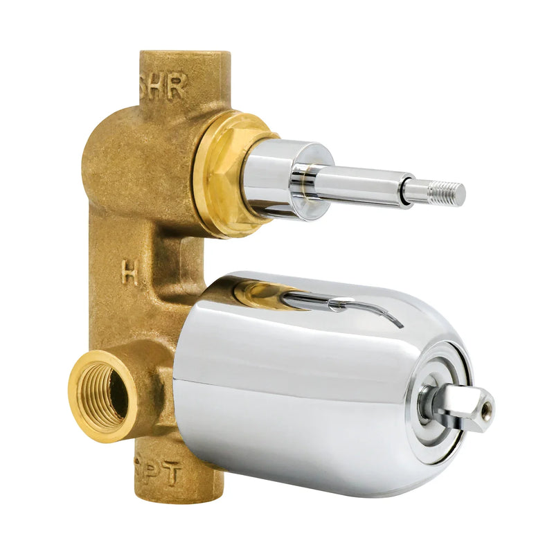 JAQ Single Lever 2-inlet High-Flow Diverter (Body Only)