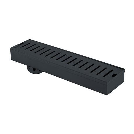 Vertical Shower Drain Channel (24 x 3 Inches) Black PVD Coated