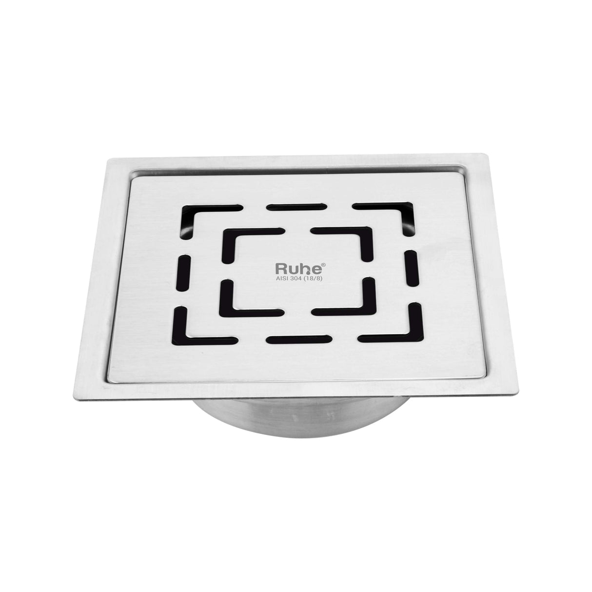 Sapphire Square Flat Cut Floor Drain