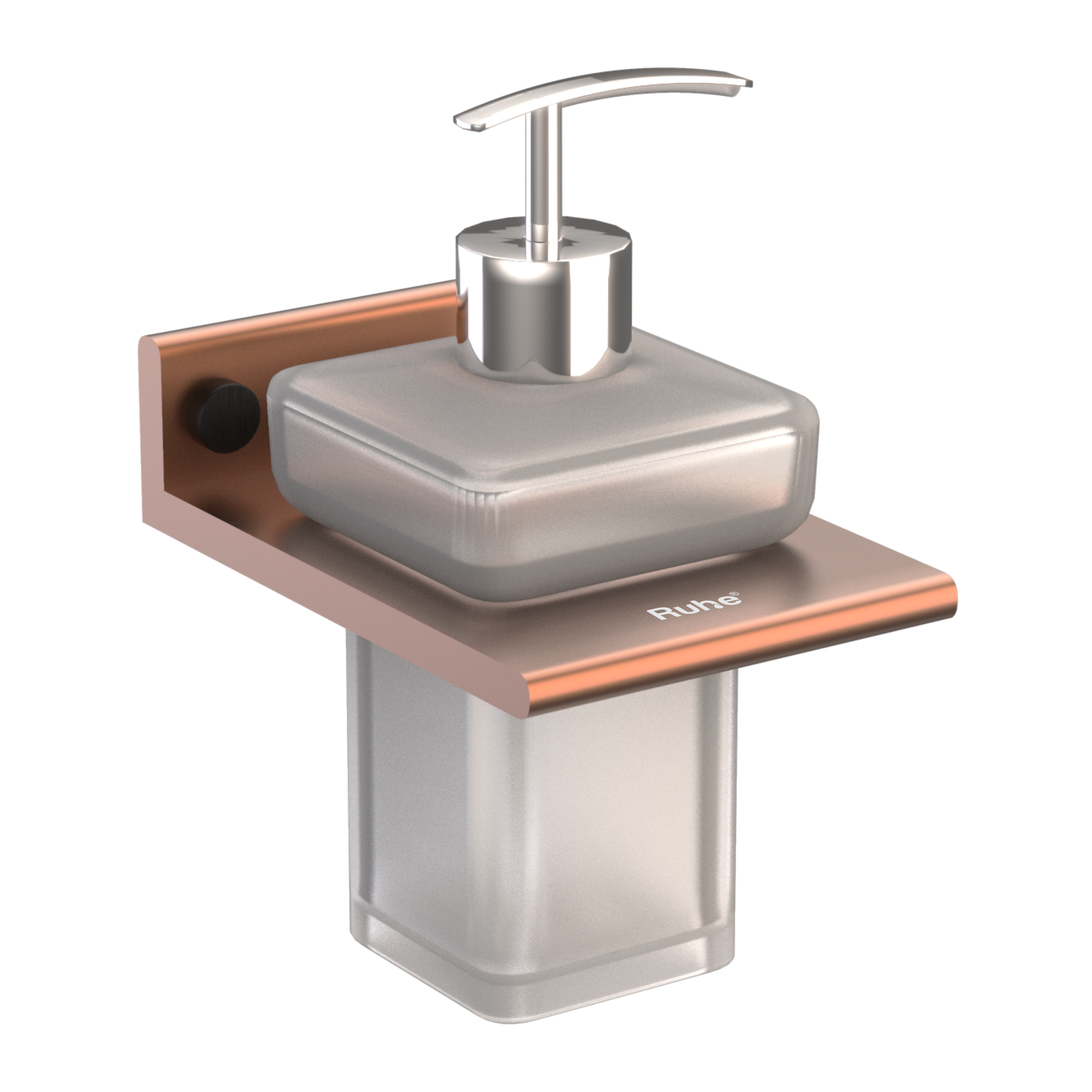 Ember Rose Gold Liquid Soap Dispenser (Space Aluminium)